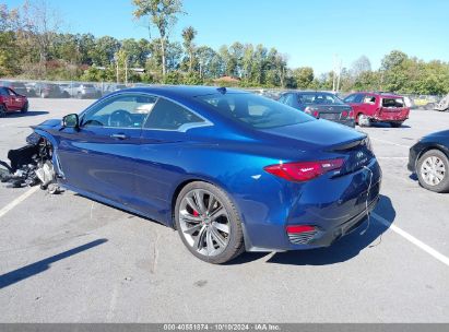 2018 INFINITI Q60 3.0T RED SPORT 400 Blue  Gasoline JN1FV7EL6JM631176 photo #4