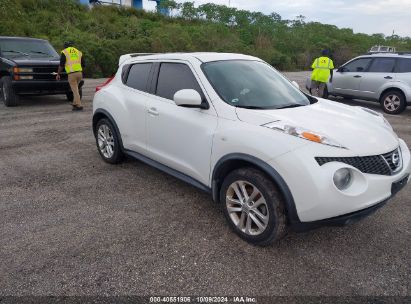 2013 NISSAN JUKE SL White  Gasoline JN8AF5MV4DT213824 photo #1