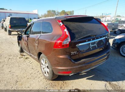 2016 VOLVO XC60 T6 DRIVE-E Orange  Gasoline YV449MRKXG2926534 photo #4