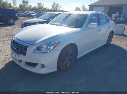 2011 INFINITI M56X White  Gasoline JN1AY1AR6BM570373 photo #3