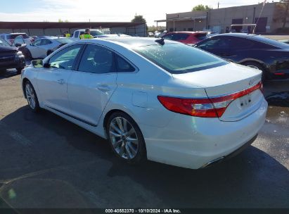 2015 HYUNDAI AZERA LIMITED White  Gasoline KMHFH4JG5FA448335 photo #4