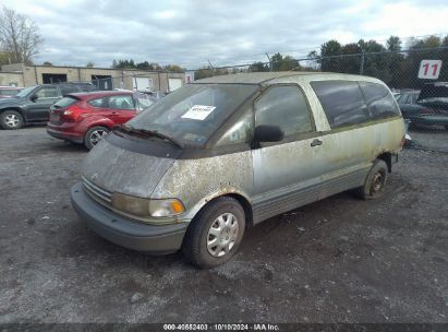 1991 TOYOTA PREVIA DLX Silver  Gasoline JT3AC11R8M0028671 photo #3