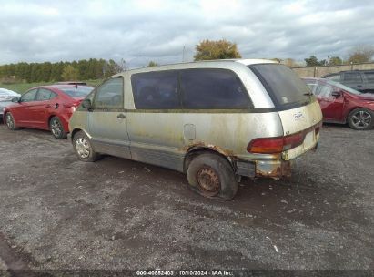 1991 TOYOTA PREVIA DLX Silver  Gasoline JT3AC11R8M0028671 photo #4