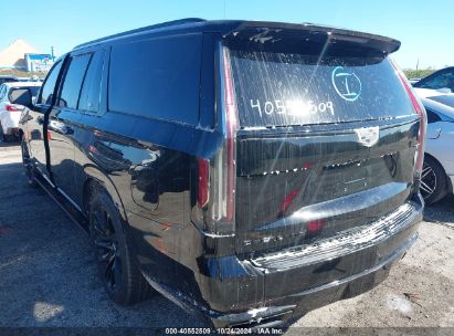 2021 CADILLAC ESCALADE ESV 4WD SPORT Black  Gasoline 1GYS4PKL4MR161251 photo #4