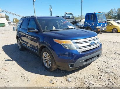 2012 FORD EXPLORER XLT Blue  Gasoline 1FMHK7D89CGA59027 photo #1