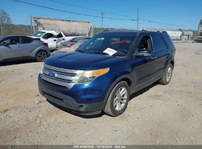 2012 FORD EXPLORER XLT Blue  Gasoline 1FMHK7D89CGA59027 photo #3