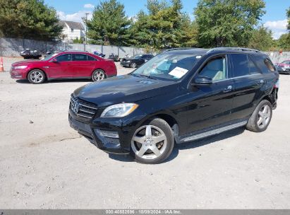 2014 MERCEDES-BENZ ML 550 4MATIC Black  Gasoline 4JGDA7DB4EA323659 photo #3