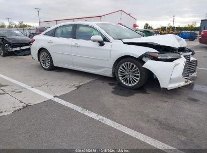 2019 TOYOTA AVALON LIMITED White  Gasoline 4T1BZ1FB5KU020846 photo #1