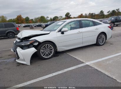 2019 TOYOTA AVALON LIMITED White  Gasoline 4T1BZ1FB5KU020846 photo #3