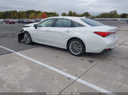 2019 TOYOTA AVALON LIMITED White  Gasoline 4T1BZ1FB5KU020846 photo #4