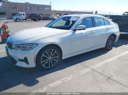 2022 BMW 330I White  Gasoline 3MW5R1J02N8C39933 photo #3