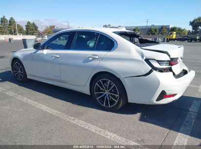 2022 BMW 330I White  Gasoline 3MW5R1J02N8C39933 photo #4