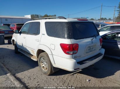 2007 TOYOTA SEQUOIA SR5 V8 White  Gasoline 5TDZT34A07S287737 photo #4