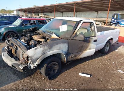 1995 CHEVROLET S TRUCK S10 White  Gasoline 1GCCS14Z9S8256700 photo #3