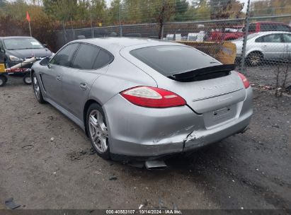 2012 PORSCHE PANAMERA 4 Silver  Gasoline WP0AA2A75CL014049 photo #4