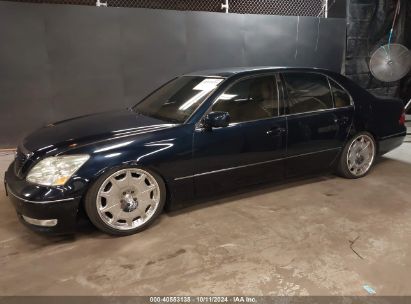 2006 LEXUS LS 430 Blue  Gasoline JTHBN36F165045112 photo #3