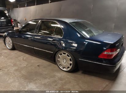 2006 LEXUS LS 430 Blue  Gasoline JTHBN36F165045112 photo #4