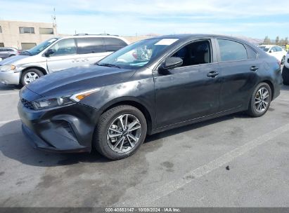 2022 KIA FORTE LXS Black  Gasoline 3KPF24AD9NE457580 photo #3