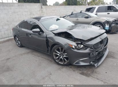 2017 MAZDA MAZDA6 GRAND TOURING Gray  Gasoline JM1GL1W56H1132619 photo #1