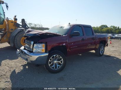 2013 CHEVROLET SILVERADO 1500 LT Red  Flexible Fuel 3GCPKSE75DG158104 photo #3