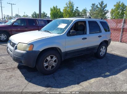 2004 FORD ESCAPE XLT Silver  Gasoline 1FMYU03134KB10283 photo #3