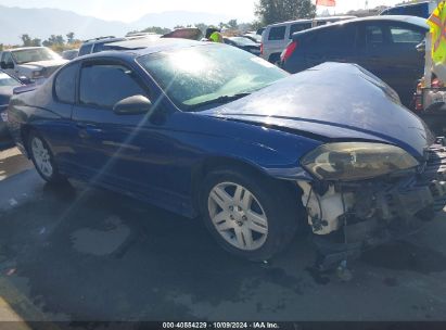 2007 CHEVROLET MONTE CARLO SS Blue  Gasoline 2G1WL16C379298464 photo #1