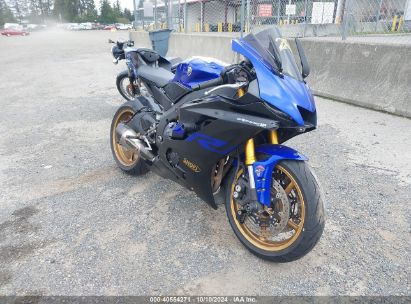 2019 YAMAHA YZFR6 Blue  Gasoline JYARJ28E2KA004074 photo #1