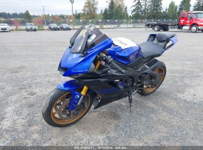 2019 YAMAHA YZFR6 Blue  Gasoline JYARJ28E2KA004074 photo #3