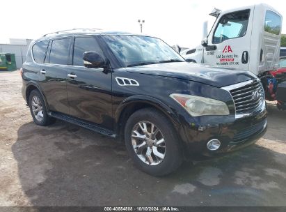 2013 INFINITI QX56 Black  Gasoline JN8AZ2NF6D9550070 photo #1