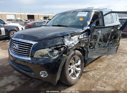 2013 INFINITI QX56 Black  Gasoline JN8AZ2NF6D9550070 photo #3