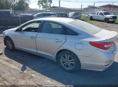 2015 HYUNDAI SONATA SE Silver  Gasoline 5NPE24AF8FH099642 photo #4