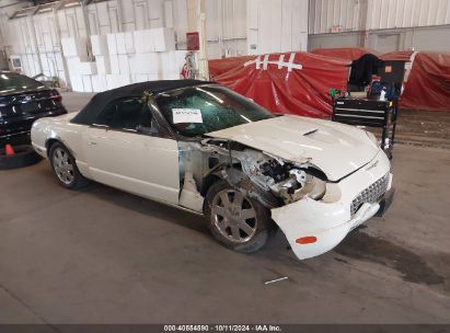 2003 FORD THUNDERBIRD White  Gasoline 1FAHP60A43Y107297 photo #1