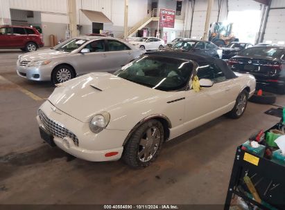 2003 FORD THUNDERBIRD White  Gasoline 1FAHP60A43Y107297 photo #3