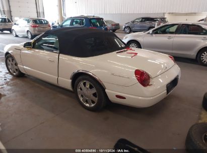 2003 FORD THUNDERBIRD White  Gasoline 1FAHP60A43Y107297 photo #4