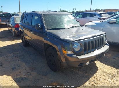 2016 JEEP PATRIOT SPORT Gray  Gasoline 1C4NJRBB3GD640115 photo #1