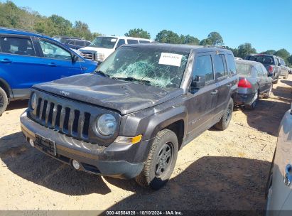 2016 JEEP PATRIOT SPORT Gray  Gasoline 1C4NJRBB3GD640115 photo #3