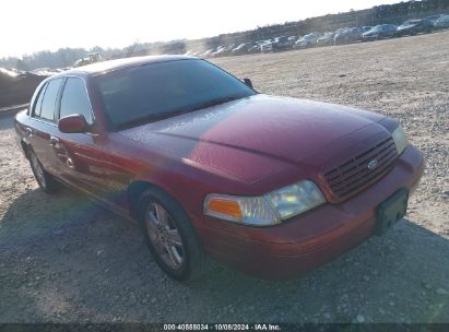 2003 FORD CROWN VICTORIA LX Red  Gasoline 2FAHP74W73X159096 photo #1