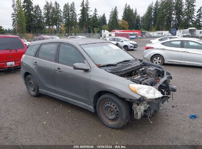 2008 TOYOTA MATRIX XR Gray  Gasoline 2T1KR32E68C696048 photo #1