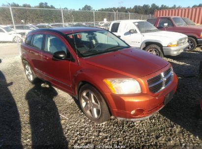 2009 DODGE CALIBER R/T Orange  Gasoline 1B3HB78B69D160631 photo #1