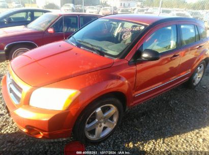 2009 DODGE CALIBER R/T Orange  Gasoline 1B3HB78B69D160631 photo #3