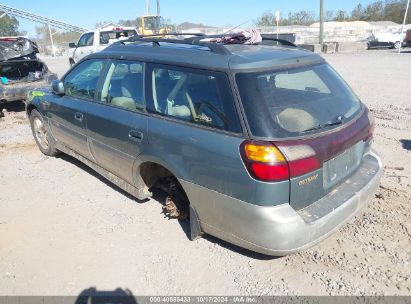 2001 SUBARU OUTBACK LIMITED Turquoise  Gasoline 4S3BH686817630421 photo #4