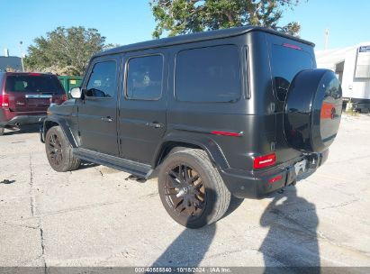 2021 MERCEDES-BENZ AMG G 63 4MATIC Black  Gasoline W1NYC7HJ2MX380013 photo #4