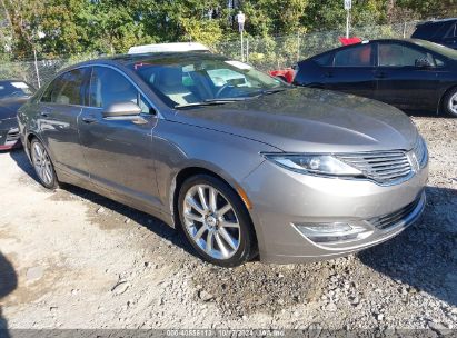 2016 LINCOLN MKZ HYBRID Gray  Hybrid 3LN6L2LU7GR625710 photo #1