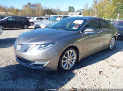 2016 LINCOLN MKZ HYBRID Gray  Hybrid 3LN6L2LU7GR625710 photo #3