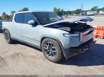 2022 RIVIAN R1T ADVENTURE Gray  Electric 7FCTGAAA4NN009584 photo #1