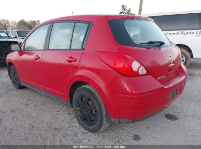 2007 NISSAN VERSA 1.8S Red  Gasoline 3N1BC13E97L412933 photo #4