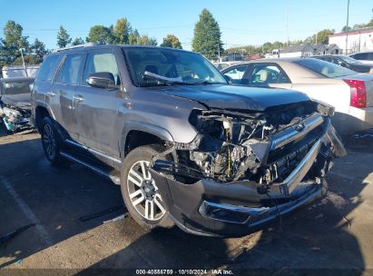 2020 TOYOTA 4RUNNER LIMITED Gray  Gasoline JTEBU5JR4L5761267 photo #1