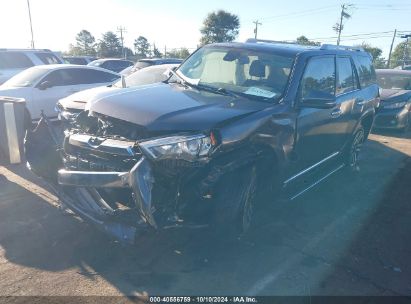 2020 TOYOTA 4RUNNER LIMITED Gray  Gasoline JTEBU5JR4L5761267 photo #3