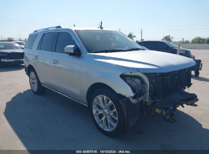 2018 FORD EXPEDITION LIMITED Silver  Gasoline 1FMJU2AT8JEA15407 photo #1