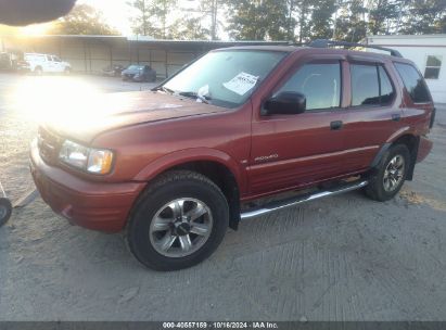 2001 ISUZU RODEO LS 3.2L V6/LSE 3.2L V6/S 3.2L V6 Pewter  Gasoline 4S2CK58WX14305338 photo #3